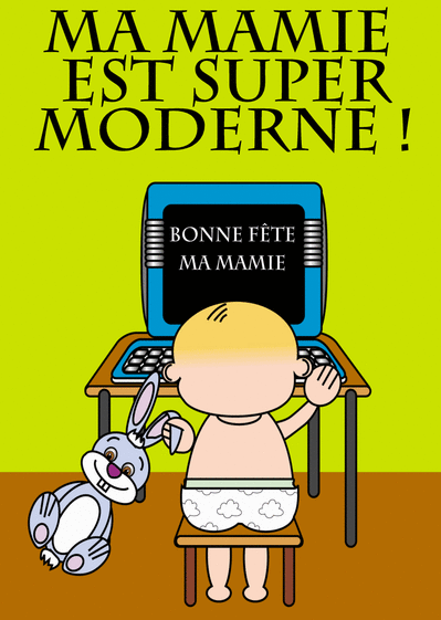 F&ecirc;te des grand-m&egrave;res super moderne